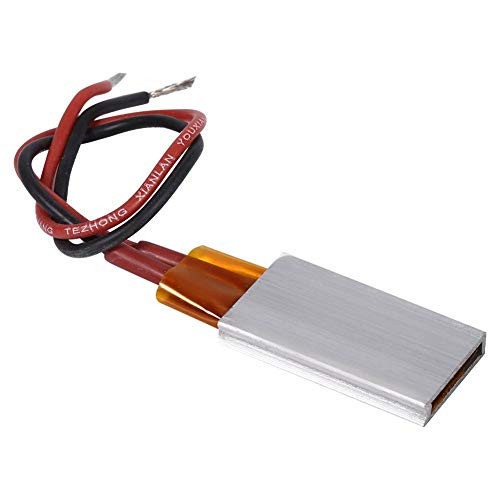 PTC Heating Plate AC DC 12V Thermostatic Aluminum Shell Ceramic Heating Plates Sheet Constant Temperature Heater for Hair Curler Devices Water Boiler