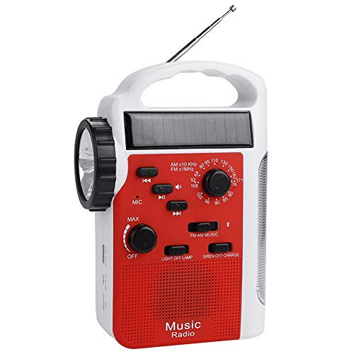 Eboxer Emergency Solar Hand Crank Radio Portable AM-FM Radio for Household and Outdoor with LED Flashlight Cellphone Charger Support TF Music -up to Eboxer Emergency Solar Hand Crank Radio Portable AM-FM Radio for Household and Outdoor with LED Flashlight Cellphone Charger Support TF Music -up to