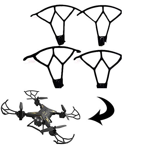 CALIDAKA 4 Pcs RC Drone Propeller Guards Protectors Landing Gear Extension Legs Propellers Guards for Mavic Mini Drone Accessories CALIDAKA 4 Pcs RC Drone Propeller Guards Protectors Landing Gear Extension Legs Propellers Guards for Mavic Mini Drone Accessories