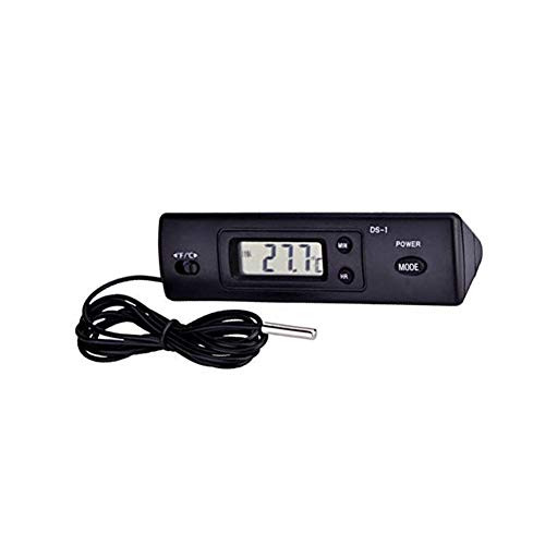 Nikou Temperature Meter - Electronic LCD Digital Temperature Meter Thermometer Probe Sensor Wired for Refrigerator