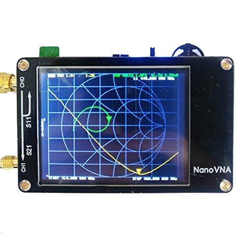 Antenna Network Analyzer 50KHz-900MHz Digital Display Touching Screen UHF Antenna Analyzer Standing Wave Chargeable for Nanovna