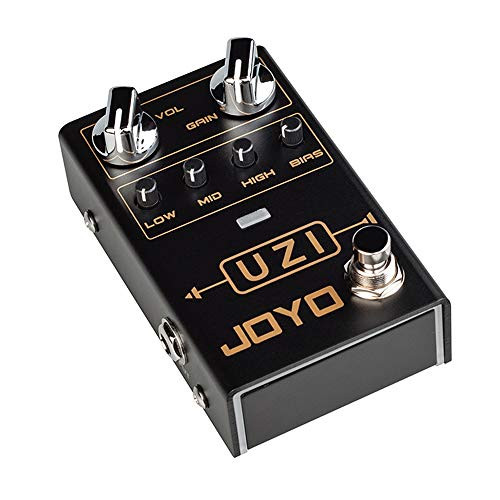 JOYO R-03 UZI Distortion Pedal Guitar Effect Pedal for Heavy Metal Music High Gain Distortion Pedal for Electric Guitar With BIAS Knob True Bypass