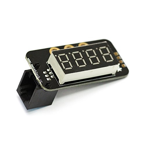 Makeblock - Me 7-Segment Serial Display V1-1 - Red - DIY Maker Open Source BOOOLE