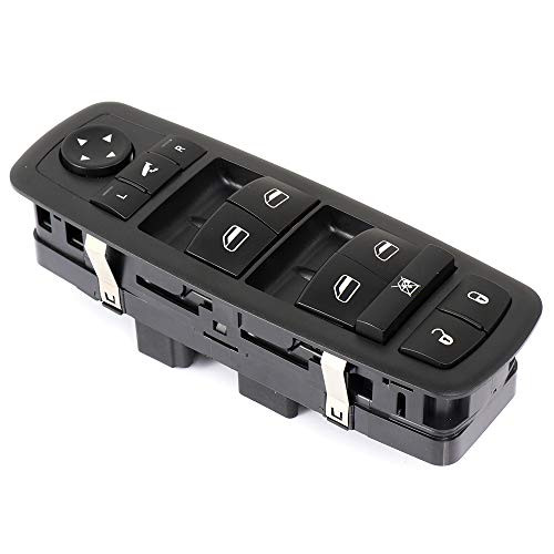 Power Window Switch Door Lock Switch Front Drivers Side fits for 2009-2010 for Dodge Journey 2007-2011 for Dodge Nitro 2008-2012 for Jeep Liberty OE