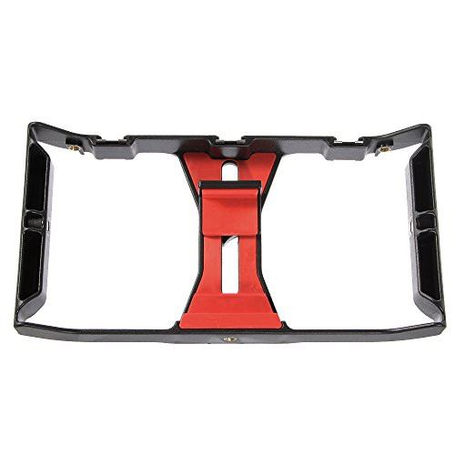 Professional Smartphone Photography Cage Rig  Filmmaking Case  Phone Video Stabilizer Grip Tripod Mount for Videomaker Film-Maker Video-grapher for iP