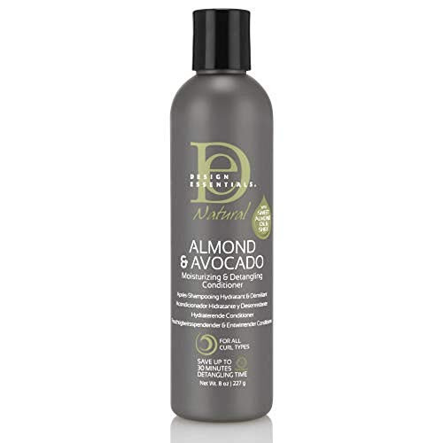 Design Essentials Natural Moisturizing and Super Detangling Sulfate-Free Conditioner with Natural Shea Butter and Coconut Milk-Almond and Avocado Collecti Design Essentials Natural Moisturizing and Super Detangling Sulfate-Free Conditioner with Natural Shea Butter and Coconut Milk-Almond and Avocado Collecti