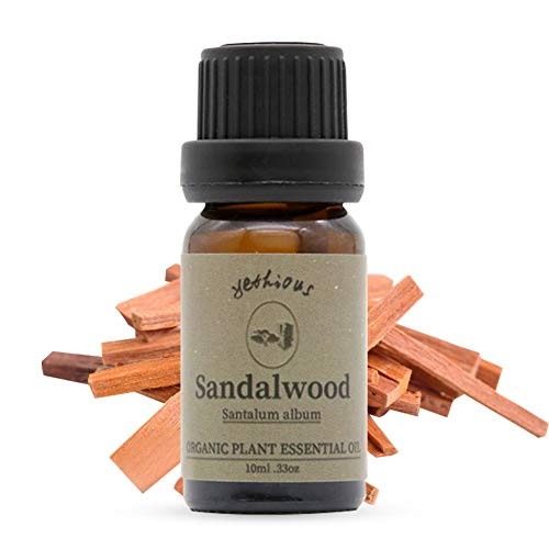 Yethious Sandalwood Essential Oils 100 Organic Pure Essential Oil for Diffuser Therapeutic Grade Aromatherapy Gift Oil 10ml for Skin and Hair Yethious Sandalwood Essential Oils 100 Organic Pure Essential Oil for Diffuser Therapeutic Grade Aromatherapy Gift Oil 10ml for Skin and Hair