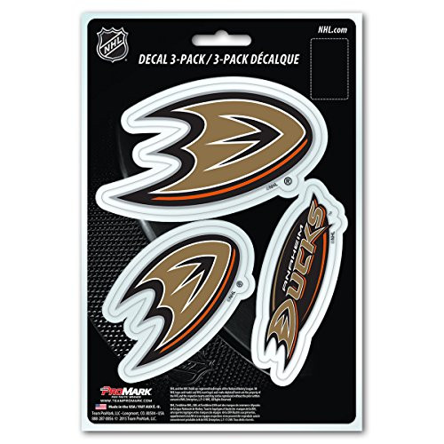 NHL Anaheim Ducks Team Decal  3-Pack