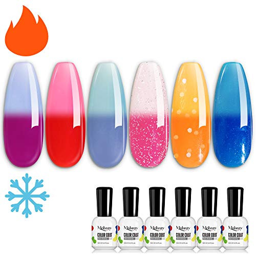 Color Changing Gel Nail Polish Set Temperature Color Changing Gel Mood Gel Nail Polish UV LED Color Change Gel Nail Polish 6 Colors Nail Polish Gel 12 Color Changing Gel Nail Polish Set Temperature Color Changing Gel Mood Gel Nail Polish UV LED Color Change Gel Nail Polish 6 Colors Nail Polish Gel 12