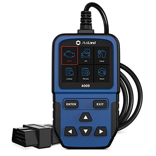 AusLand 4009 Code Reader OBD2, Car Fault Error Code Scanner Auto Check Engine Light, obd2 obdii CAN Automotive Diagnostic Scan Tool 4 MIL for Most car Models