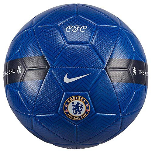 Nike Unisexs CFC NK STRK-FA20 Soccer Ball  Rush Blue-Blackened Blue--White-  5