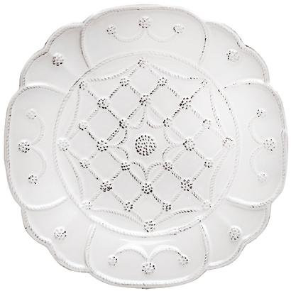 Jardins Du Monde Villandry Dessert Plate - Whitewash