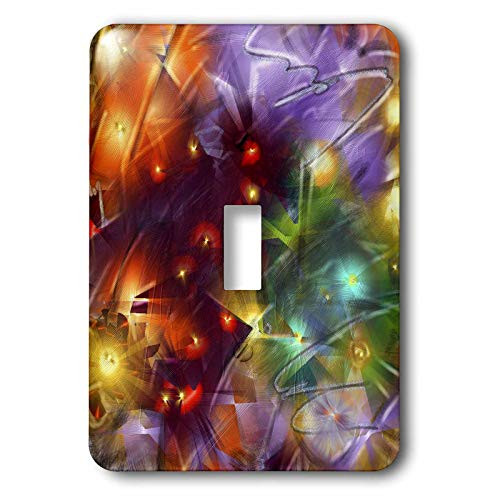 3dRose lsp-4832-1 Digital Artwork Design Single Toggle Switch