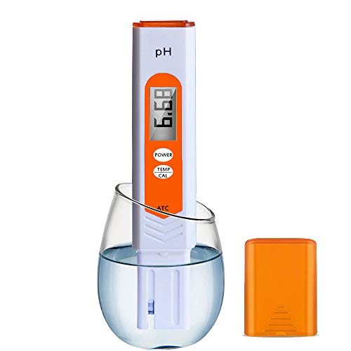 Digital PH Meter  PH Meter 0-01 PH High Accuracy Water Quality Tester with 0-14 PH Measurement Range for Household Drinking  Pool and Aquarium Water P