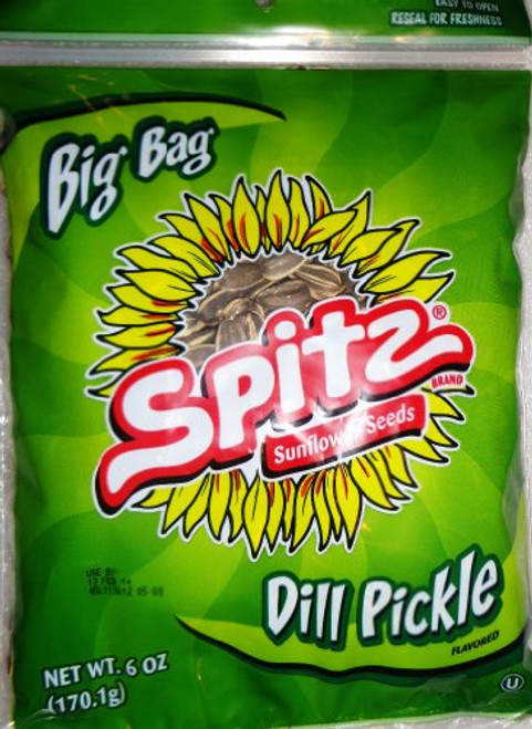 Spitz Dill Pickle Sunflower Seeds 6 Oz Bag Spitz Dill Pickle Sunflower Seeds 6 Oz Bag