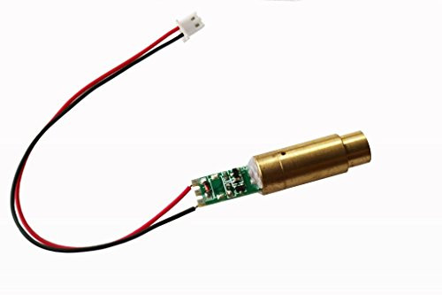 Lights88 532nm Green Laser Module Diode Stage Light moduler with Cable-5mw Green Dot Laser Module-