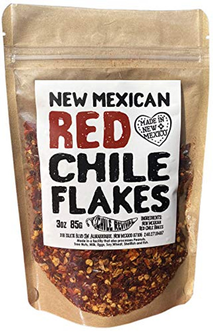 New Mexican Crushed Red Chile Flakes 3oz by Chile Revival New Mexican Crushed Red Chile Flakes 3oz by Chile Revival