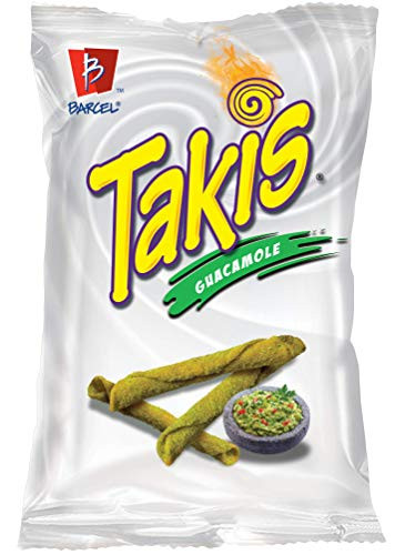 Barcel Takis - Crunchy Rolled Tortilla Chips - Guacamole Flavor  9oz