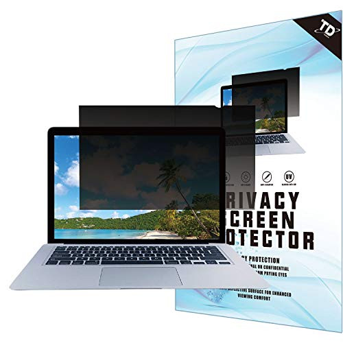 13-3W Inch Privacy Screen Filter for Widescreen Laptop - Anti-Glare  Blocks 96 UV Anti-Scratch with 169 Aspect Ratio