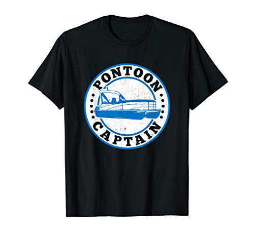 Pontoon boat T-shirt for the Pontoon Captain T-Shirt