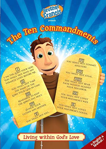 Brother Francis DVD Episode 16 The Ten Commandments - Animated Bible and Catholic Videos
