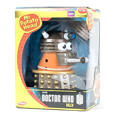 Doctor Who Mr- Potato Head - Gold Dalek Action Figure Toy - 7 Tall