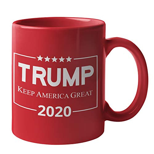 Keep America Great Trump 2020 Coffee Mug - Make America Great Again Trump Mug Red Republican Coffee Mug - Donald Trump MAGA Merchandise - Patriotic Co Keep America Great Trump 2020 Coffee Mug - Make America Great Again Trump Mug Red Republican Coffee Mug - Donald Trump MAGA Merchandise - Patriotic Co