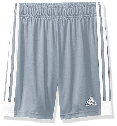 adidas unisex-child Tastigo 19 Short Light Grey-White Youth Medium
