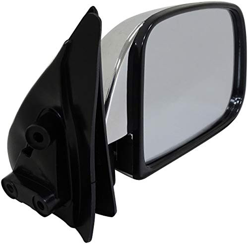 Dorman 955-211 Passenger Side Manual Door Mirror - Folding for Select Toyota Models  Chrome
