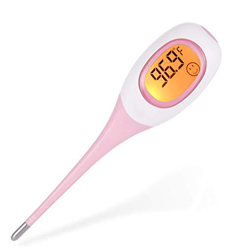 DOTOMP Digital Medical Body Thermometer  8S Fast Reading Electronic Oral Rectal Temperature Meter for Adults Babies  LCD Armpit Thermometer with Fever