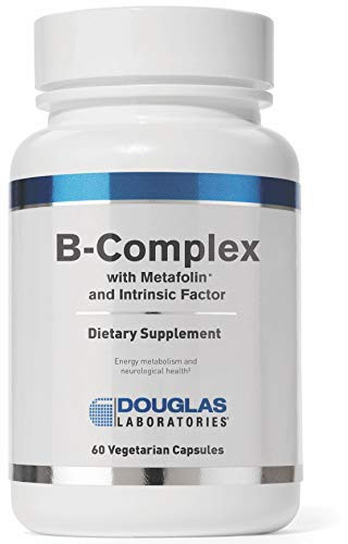 Douglas Laboratories - B-Complex w- Metafolin - Supports Blood Cells  Hormones  and Nervous System - 60 Capsules
