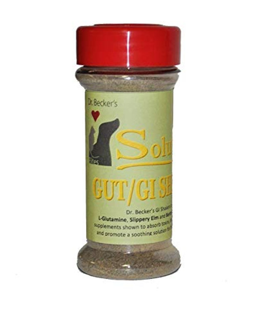 Dr Beckers Gut-GI Solution Shake - Natural Supplement for Digestive System for Dogs Dr Beckers Gut-GI Solution Shake - Natural Supplement for Digestive System for Dogs