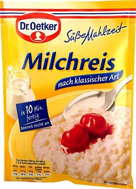 Dr- Oetker Suesse Mahlzeit Milchreis -125 g - 1 Bag-