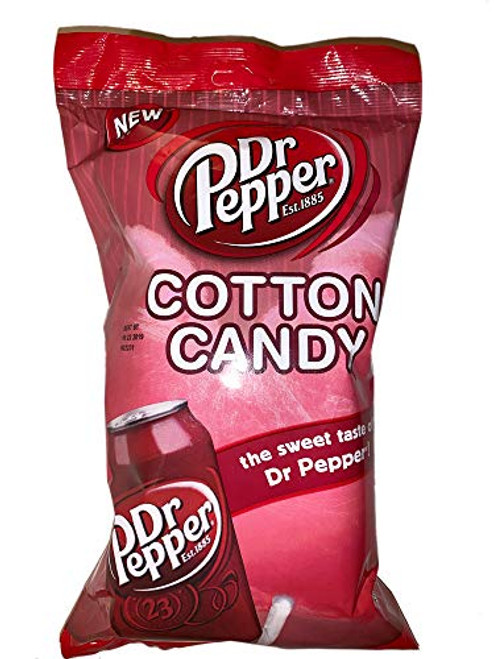 Dr- Pepper Cotton Candy 3-1 Oz Pack of 1 Delicious Cotton Candy with Flavors of Dr- Pepper Soda Fat Free and Cholesterol Free Fluffy and Sweet Cotton Dr- Pepper Cotton Candy 3-1 Oz Pack of 1 Delicious Cotton Candy with Flavors of Dr- Pepper Soda Fat Free and Cholesterol Free Fluffy and Sweet Cotton