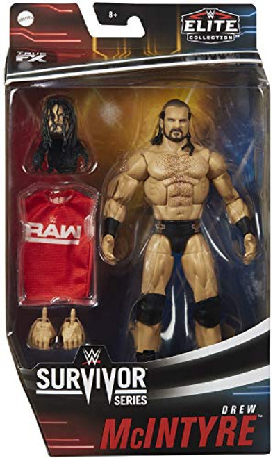 Ringside Drew McIntyre - WWE Elite Survivor Series 2020 Mattel Toy Wrestling Action Figure Ringside Drew McIntyre - WWE Elite Survivor Series 2020 Mattel Toy Wrestling Action Figure