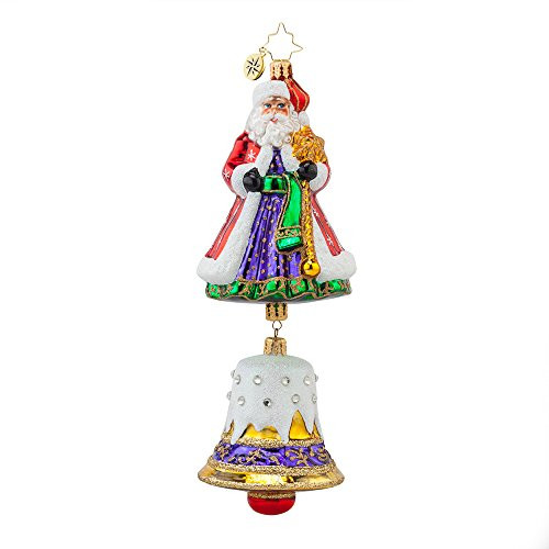 Christopher Radko Bell Chime Nicholas Christmas Ornament