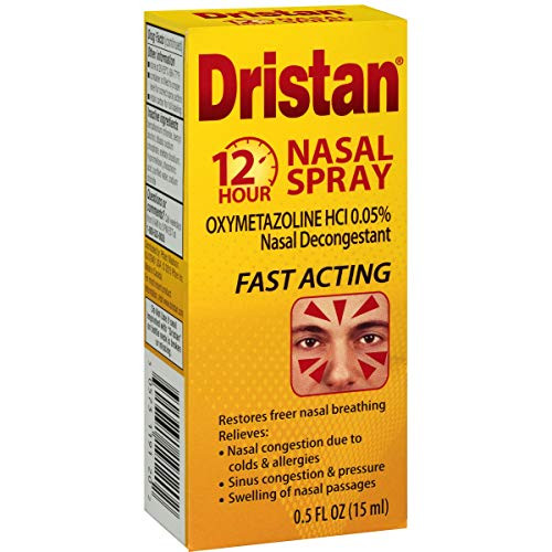 Dristan 12-Hour Nasal Spray  0-5 Fl Oz -Pack of 3-