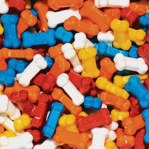 Dubble Bubble Bonz Candy  3 Pounds Vending Hard Candy Candy Coated-