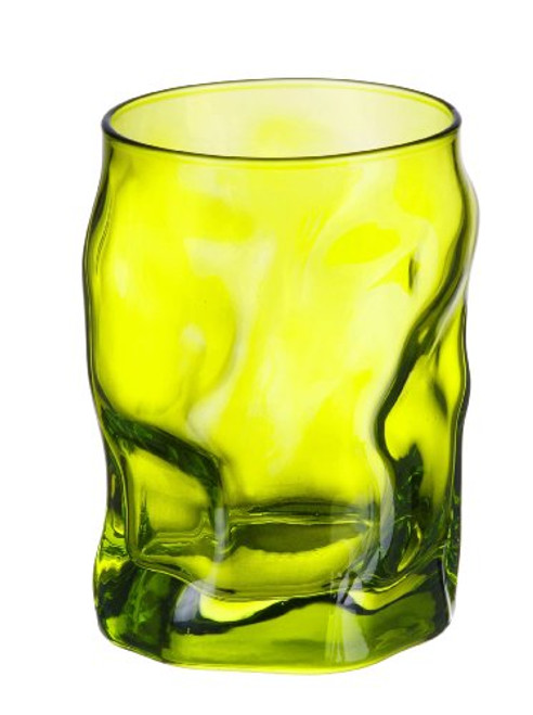 Bormioli Rocco Sorgente 10.25 Water Glass, Lime Green, Set of 6 Bormioli Rocco Sorgente 10.25 Water Glass, Lime Green, Set of 6