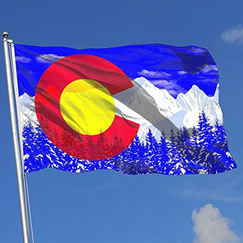 Colorado Flag Mountain Flags 3x5 Foot Banner 3X5 Ft Polyester Banner Flags