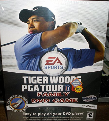 Tiger Woods PGA Tour Family DVD game