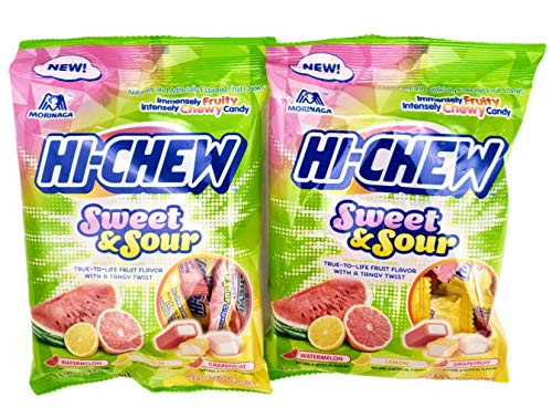 Hi-Chew Sweet and Sour Lovers Snack Pack with Two 3-17-oz Sweet and Sour Packs