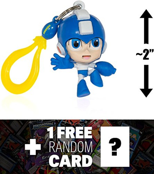 Mega Man -Jumping- ~2 Mega Man Mini-Figure Hanger - 1 Official Mega Man Trading Card Bundle -649705- Mega Man -Jumping- ~2 Mega Man Mini-Figure Hanger - 1 Official Mega Man Trading Card Bundle -649705-