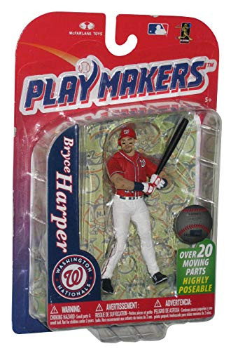 McFarlane Playmakers MLB Series 4 Bryce Harper - Washington Nationals 4 inch Action Figure