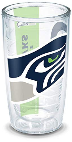 Tervis NFL Seattle Seahawks Colossal Wrap Individual Tumbler  16 oz  Clear -