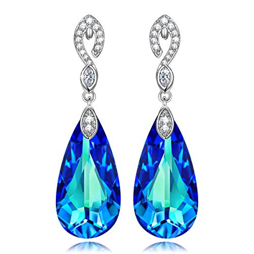 Kate Lynn Earrings for Women Jewelry Gifts for Her Drop Dangle Earrings Crystals from Swarovski Stud Earrings for Mom Birthday Gifts for Wife Annivers
