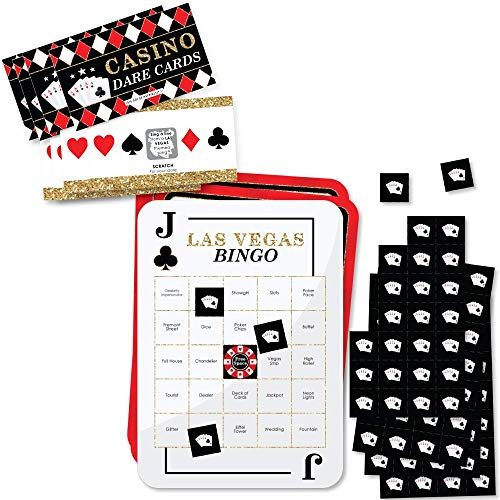 Big Dot of Happiness Las Vegas Party Game Set - Casino Party Game Supplies Kit - Bingo Cards and Scratch-Off Cards Party Virtual Bundle Big Dot of Happiness Las Vegas Party Game Set - Casino Party Game Supplies Kit - Bingo Cards and Scratch-Off Cards Party Virtual Bundle
