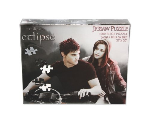 Twilight Eclipse Jigsaw Puzzle -Jacob and Bella on Bike-