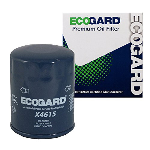 ECOGARD X4615 Premium Spin-On Engine Oil Filter for Conventional Oil Fits Subaru Forester 2-5L 2009-2020  Outback 2-5L 2005-2020  Impreza 2-0L 2012-20
