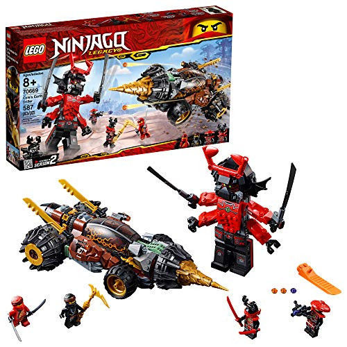 LEGO Ninjago Legacy Coles Earth Driller 70669 Building Kit , New 2019 (587 Piece)
